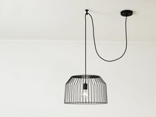 Load image into Gallery viewer, DIY Fabric Wire by the Foot - Black
