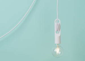DIY Fabric Wire by the Foot - White