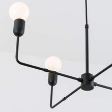 Load image into Gallery viewer, 4-Arm Bend Plug-In Chandelier
