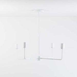 4-Arm Bend Chandelier
