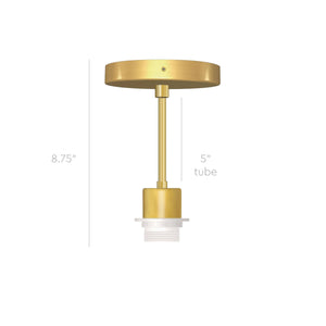 Shade-Ready Post Pendant