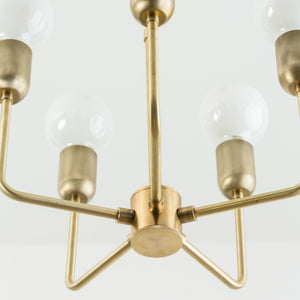 5-Arm Bend Chandelier - Customizer Base