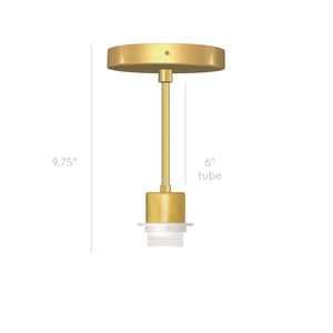 Shade-Ready Post Pendant