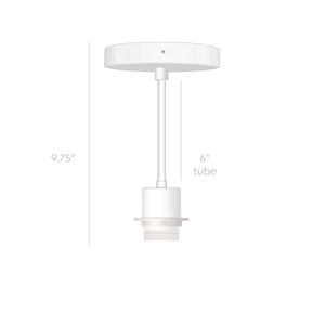 Shade-Ready Post Pendant