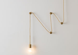 DIY Fabric Wire by the Foot - Brass