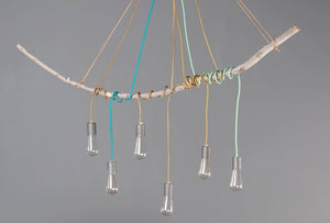 DIY Fabric Wire by the Foot - Brass