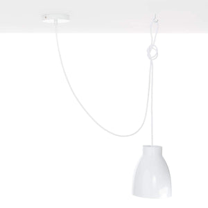Shade Ready Single Ceiling Pendant