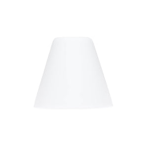 6in Glass Cone - Shade Ready