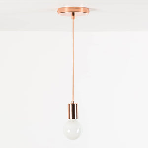 Flat Top Single Ceiling Pendant