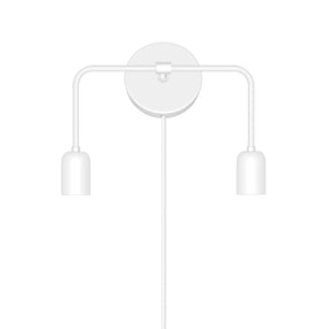 Bend Duo Plug-In Sconce