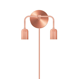 Bend Duo Plug-In Sconce