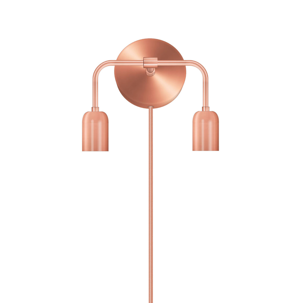 Bend Duo Plug-In Sconce