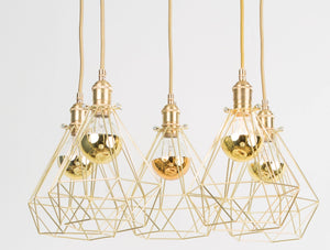 Geometric Bulb Cage