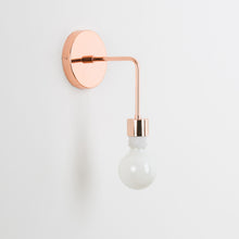 Load image into Gallery viewer, Shade-Ready Bend Solo Sconce

