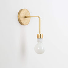 Load image into Gallery viewer, Shade-Ready Bend Solo Sconce
