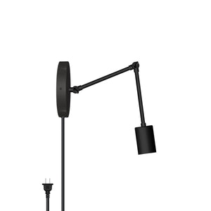 Hinge Plug-In Double Solo Sconce