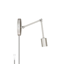 Load image into Gallery viewer, Hinge Plug-In Double Solo Sconce
