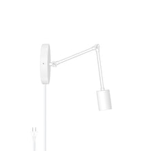 Load image into Gallery viewer, Hinge Plug-In Double Solo Sconce
