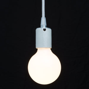 Milkglass Globe Bulb