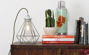 Geometric Bulb Cage