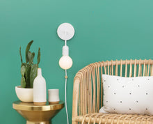 Load image into Gallery viewer, Bend Solo Plug-In Sconce
