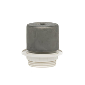 Shade Ready Metal Socket Cover (Ivory Socket)