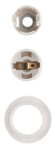 Load image into Gallery viewer, E12 Shade Ready Socket Extended Threads - Ivory
