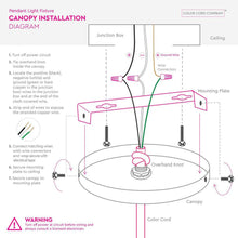 Load image into Gallery viewer, Round Blank Ceiling Canopy

