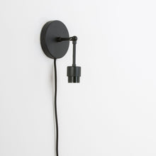 Load image into Gallery viewer, Plug-In Hinge Shade Ready Solo Sconce

