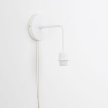 Load image into Gallery viewer, Plug-In Bend Solo Shade-Ready Sconce
