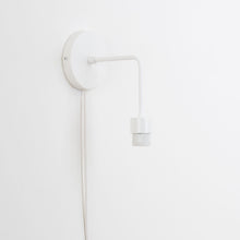 Load image into Gallery viewer, Plug-In Bend Solo Shade-Ready Sconce
