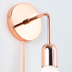 Bend Solo Plug-In Sconce