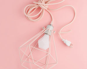 Grounded Porcelain Socket - White