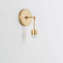 Load image into Gallery viewer, Hinge Shade Ready Solo Sconce
