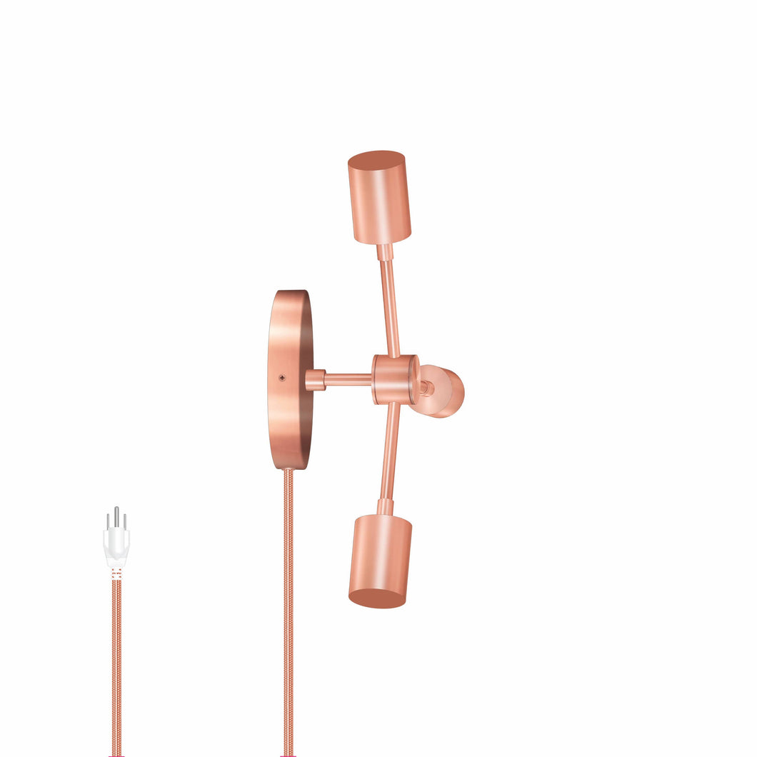 Trio Plug-In Sconce