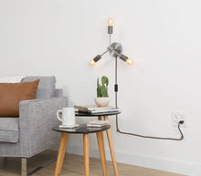 Load image into Gallery viewer, Trio Plug-In Sconce
