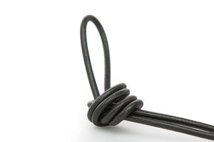 DIY Fabric Wire by the Foot - Black Patent