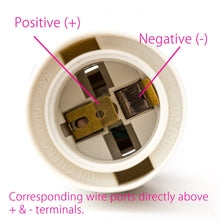 Load image into Gallery viewer, Shade Ready Socket - Ivory

