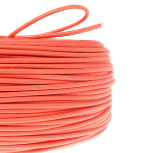 DIY Fabric Wire by the Foot - Coral (Cotton Blend)